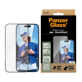 PanzerGlass® Screen Protector Clear iPhone 16 | Ultra-Wide Fit
